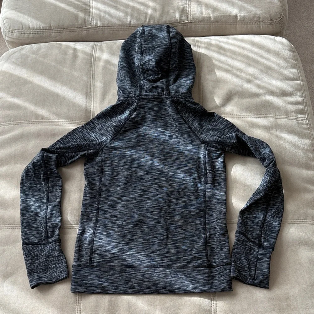 90 Degree By Reflex Charcoal Kids Jacket with Hood Size 7/8